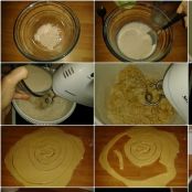 Kürt skalács (Pasteles de chimenea) - Paso 1