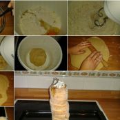 Kürt skalács (Pasteles de chimenea) - Paso 2