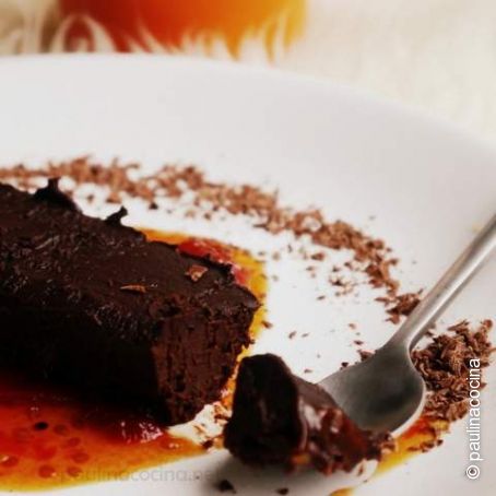 Terrina fresca de chocolate y jengibre