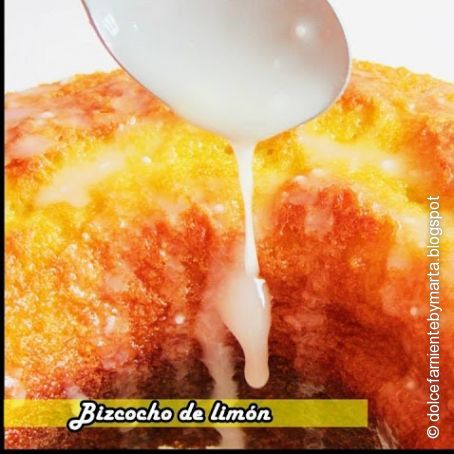 Bizcocho de limón casero