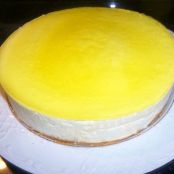 Tarta mousse de limón con galletas