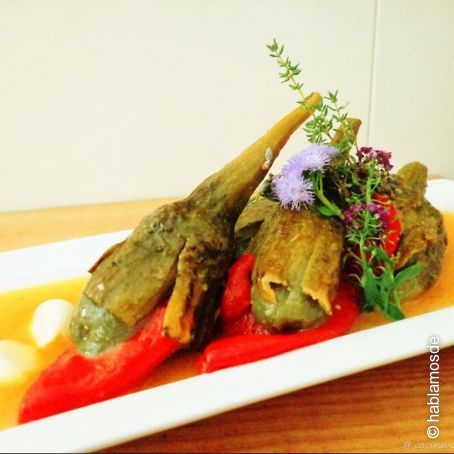 Berenjenas de Almagro encurtidas