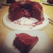 Bizcocho chiffón de Chocolate