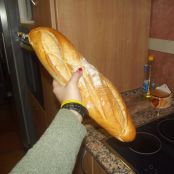 Bocadillo de Tortilla con Queso y Jamón Ibérico - Paso 3