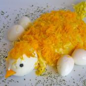 Ensaladilla rusa con huevos