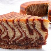 Bizcocho cebra ( zebra cake ) - Paso 1
