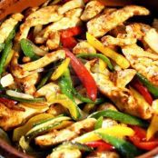 Receta De Fajitas De Pollo Con Verduras