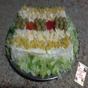 Pastel de pan de molde