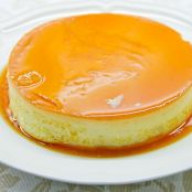 Flan rápido de naranja