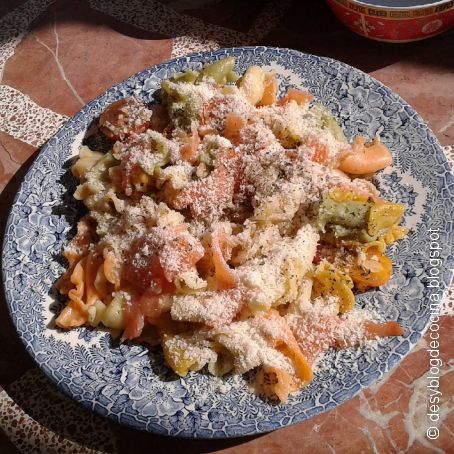 Gigli con Salmón Ahumado