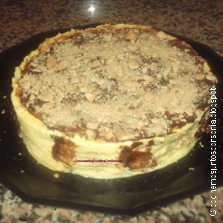 Tarta de galletas sin azúcar