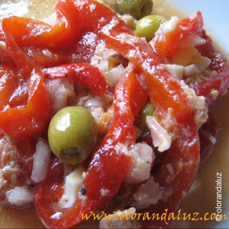 Ensaladilla de pimientos asados