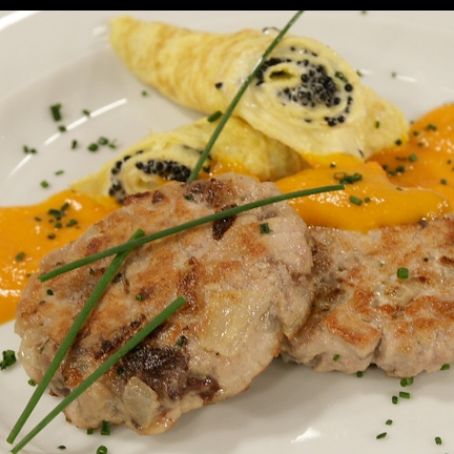 Hamburguesas de Atún con Crepes de Tortilla