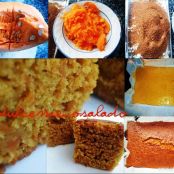 BIZCOCHO INTEGRAL CON CALABAZA.