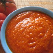 Salsa de tomate o tomate frito casero