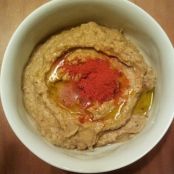 Baba ganoush (crema de berenjenas arabe)