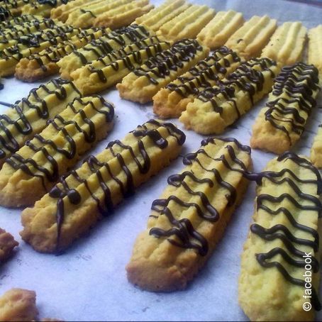 Galletas de manga rizada