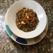 Lentejas con verduras