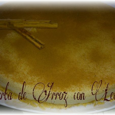 Tarta de Arroz con Leche