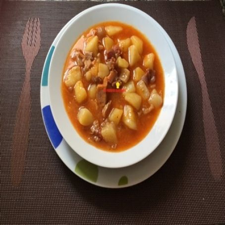 Patatas con callos