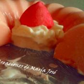 Tarta fria de queso y fresa - Paso 1