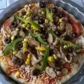 Masa de Pizza y 2 rellenos diferentes