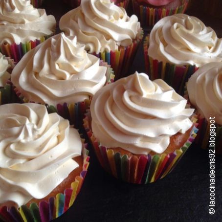 Cupcakes de manzana y caramelo