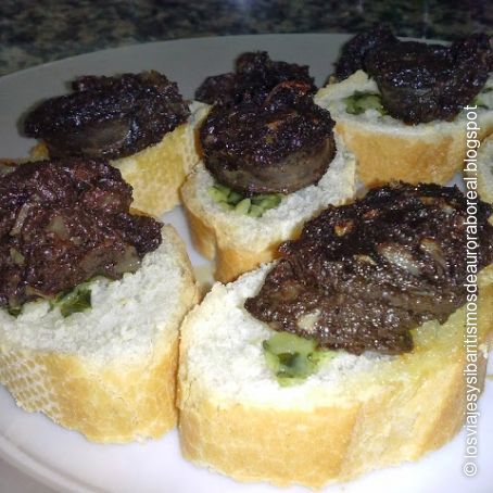 Tapa de morcilla