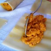 Rollitos de zanahoria, nueces y azahar - Paso 2