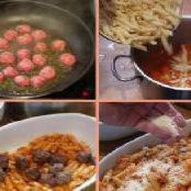 Macarrones con albóndigas - Paso 5