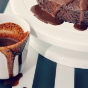 Bizcocho de chocolate y calabacín - Paso 2