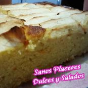 Pastel de manzana y almendras (sin gluten ni lactosa)