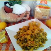 Arroz integral con verduras