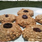 Galletas de avena y plátano