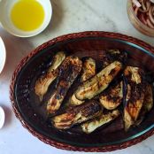 Berenjenas asadas con orégano (y cebolla en vinagre) - Paso 3