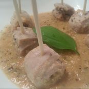 Rollitos de cerdo marinados