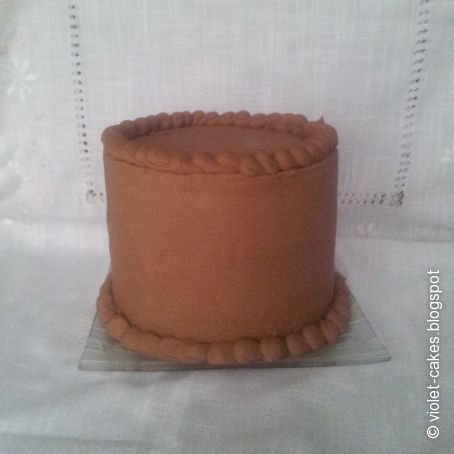 Layer Cake de piña y crema de chocolate