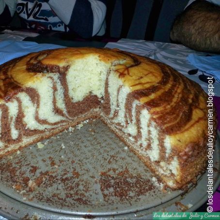 Bizcocho dos colores