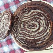 Bizcocho cebra - Paso 4