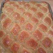 Bizcocho con crema pastelera