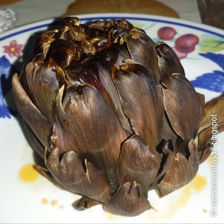 Alcachofas asadas