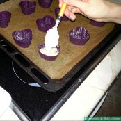 Muffin de fresas y crema de queso - Paso 7