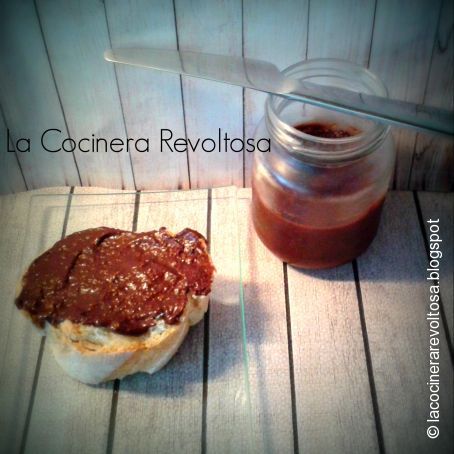 Nocilla o Nutella casera sin lactosa