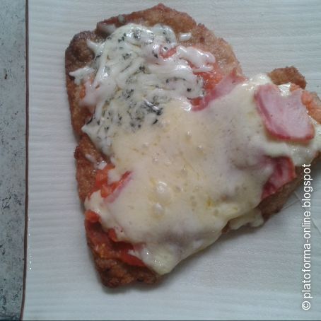 Milanesas a la napolitana o al queso azul