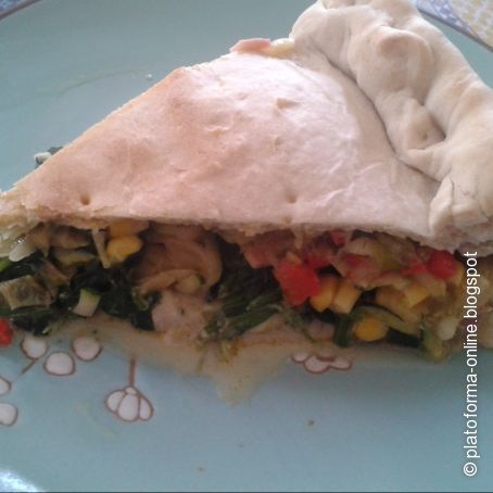 Pascualina o tarta de 3 colores