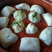 Espinacas con Queso / Saquitos de Espinaca Rotolo - Paso 3