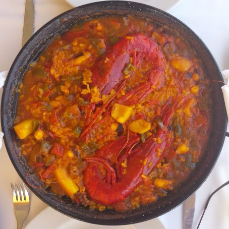 Arroz con carabineros