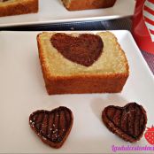 Plum Cake Corazón de Chocolate - Paso 4