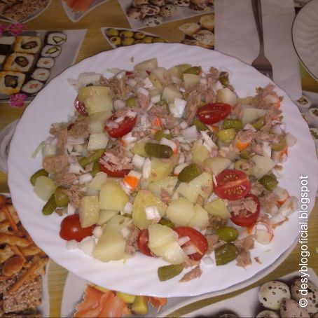 Ensalada de patata sencilla