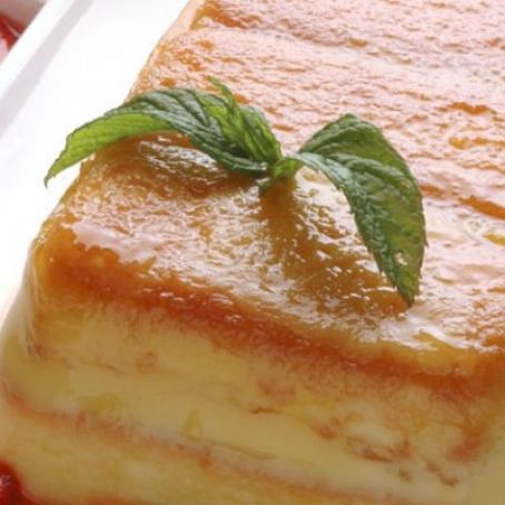 Pudin frío de limón